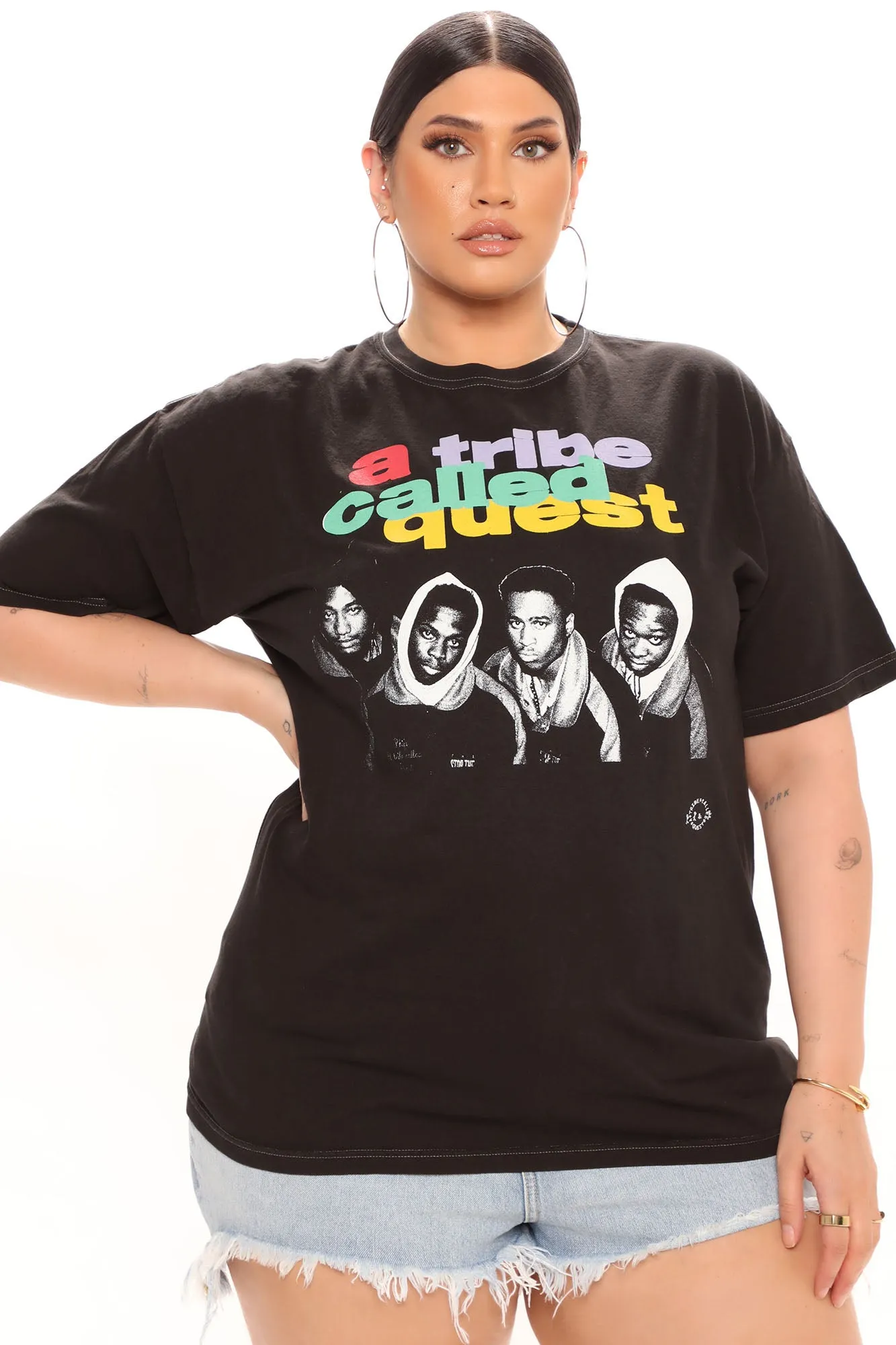 A Tribe Called Quest Washed Tee - Black Wash