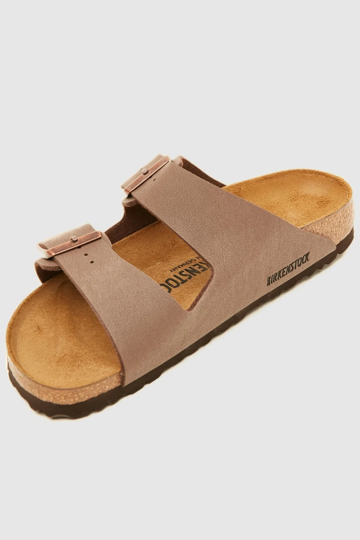 Birkenstock Arizona Birkibuc Narrow Mocca