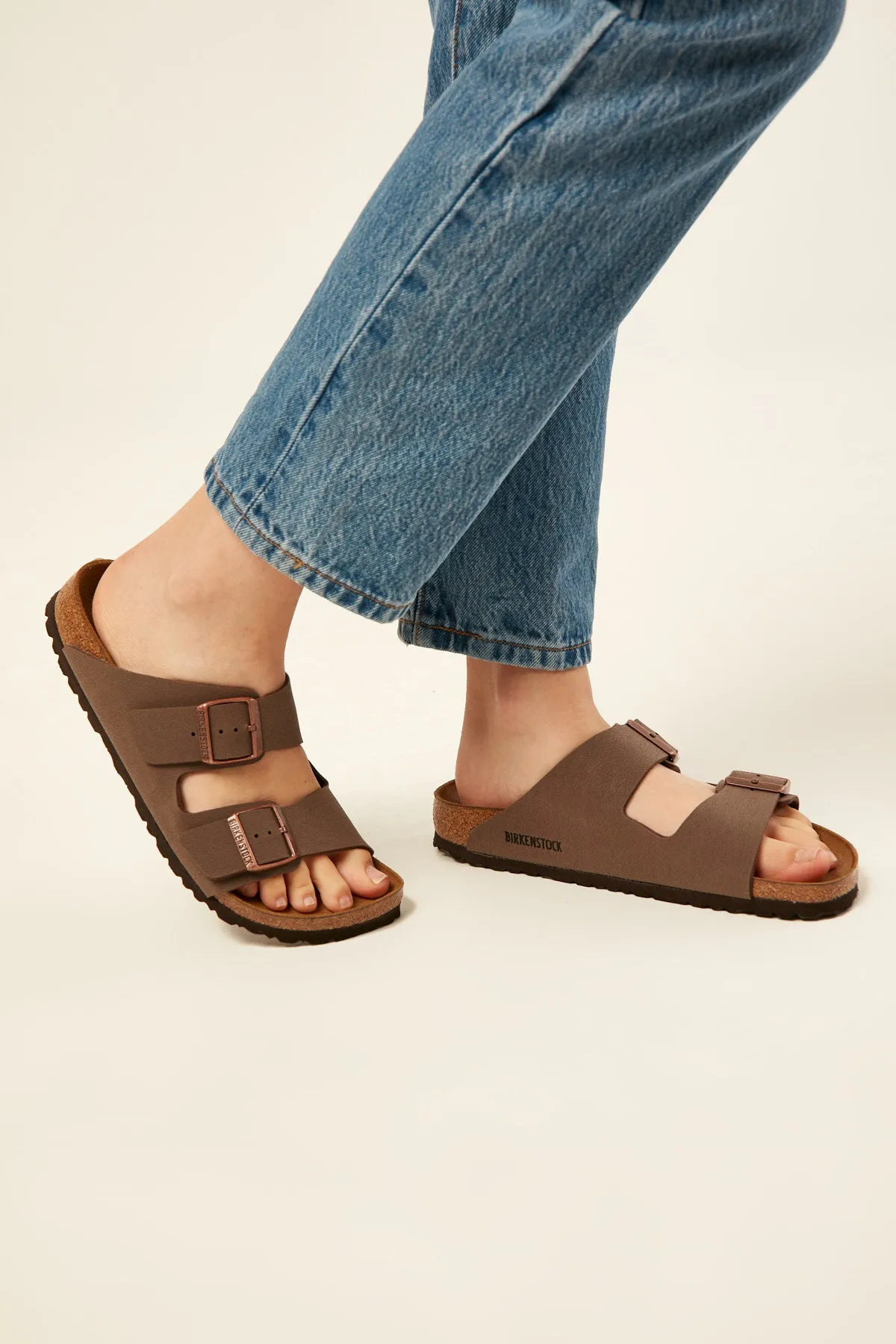 Birkenstock Arizona Birkibuc Narrow Mocca