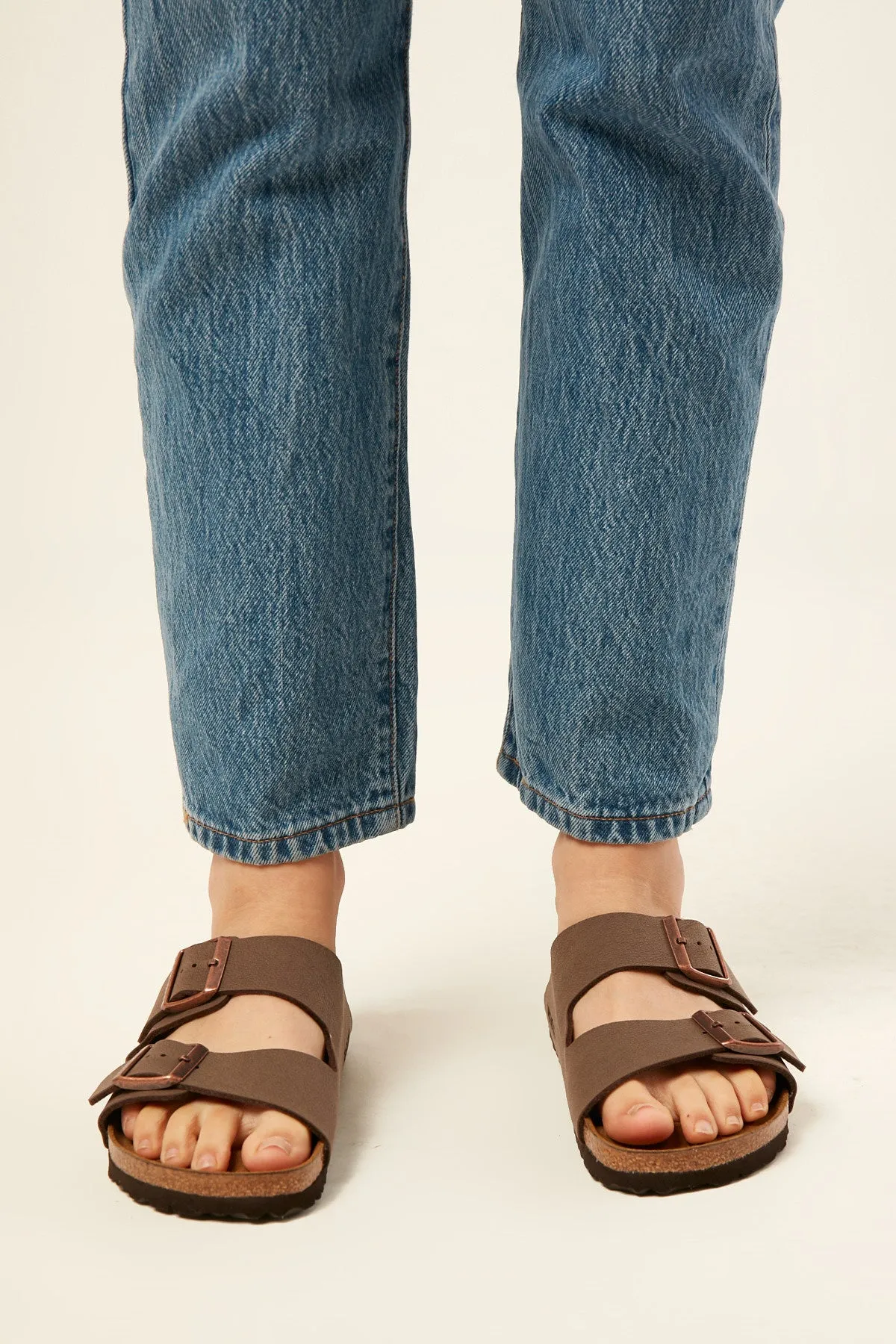 Birkenstock Arizona Birkibuc Narrow Mocca