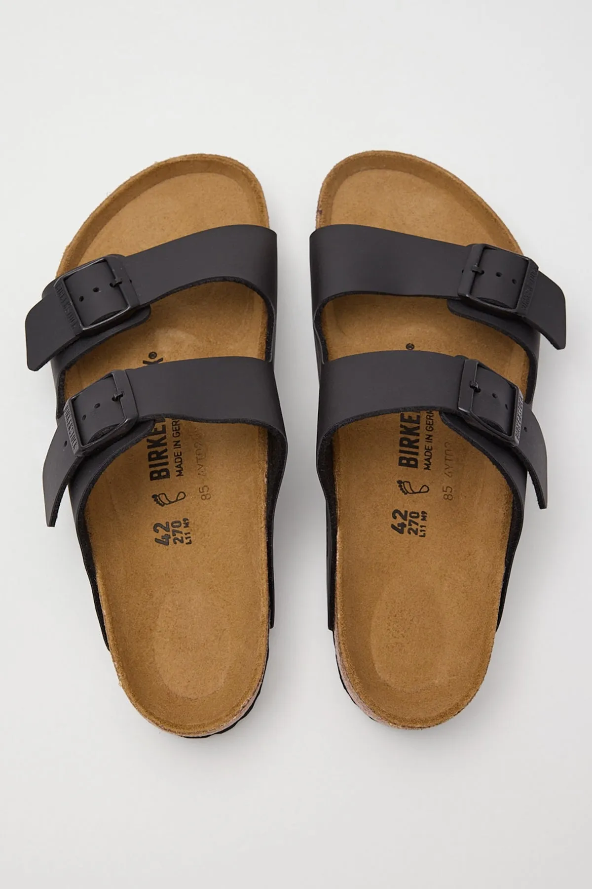 Birkenstock Arizona Birko Flor Regular Black