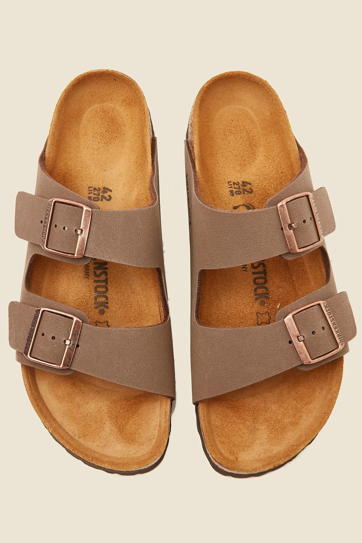 Birkenstock Mens Arizona BF NU Narrow Mocca