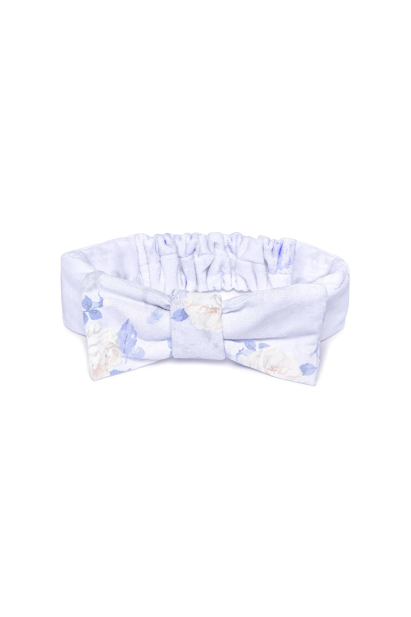 Bow Face Wash Beauty Headband - WHISPER BLUE
