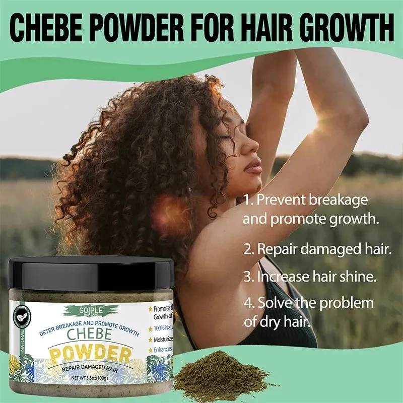 Chebe Hair Growth Oil Chebe Powder Anti Loss Break Hair Strengthen Moisturize Conditioner Butter Repair Damage Care Treatment