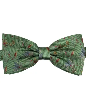 DCLIC Mestre Floral Bow Tie - Green
