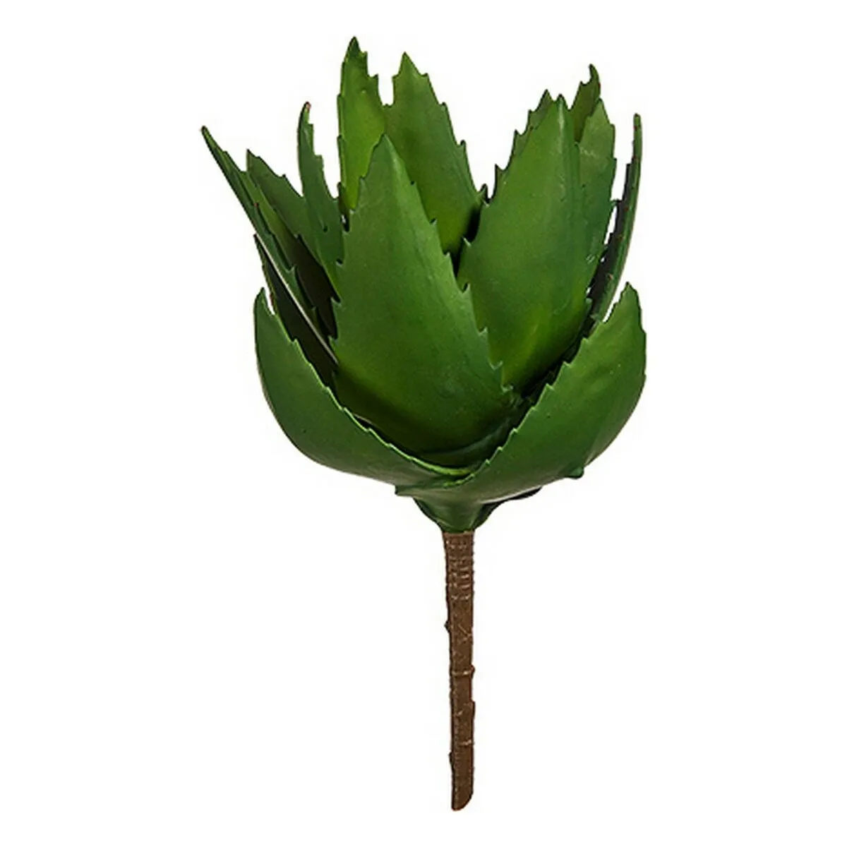Decorative Plant Aloe Vera 13 x 24.5 x 14 Cm Green Plastic 6 Units