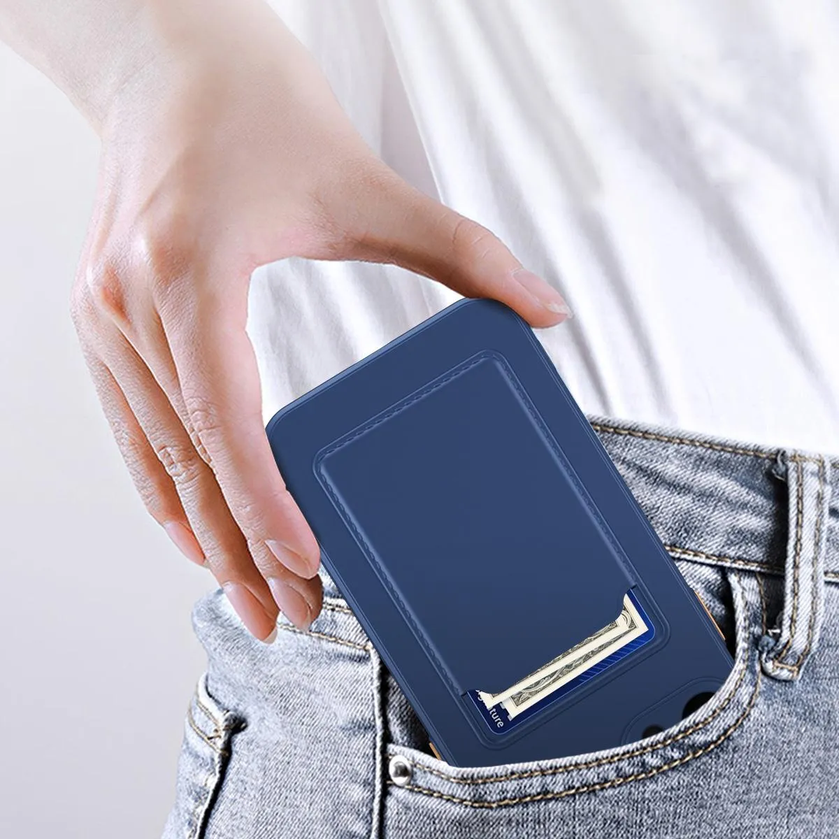 For Iphone 15 Skin Feel Card Contrast Colour Button Tpu Phone Case