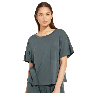Short Sleeve Tee with Aloe Infused Cotton