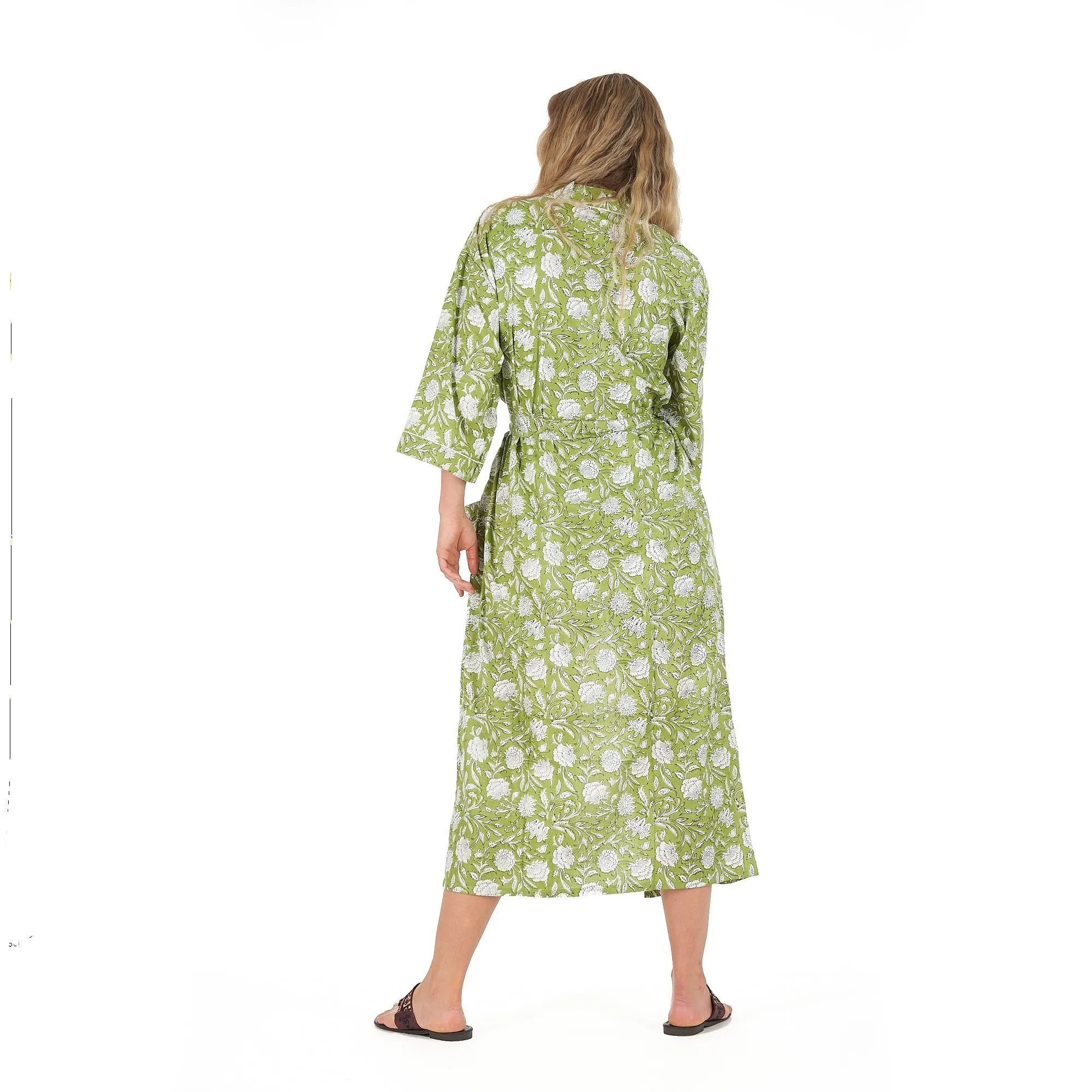 Soothing Sanctuary Cotton Kimono Robe