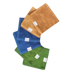 Ultra Soft 6 Pack Wash Cloths - River by Copper Pearl