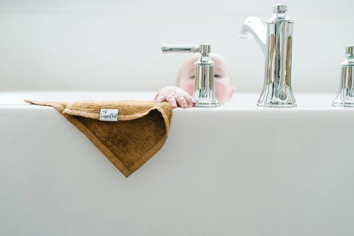 Ultra Soft 6 Pack Wash Cloths - River by Copper Pearl